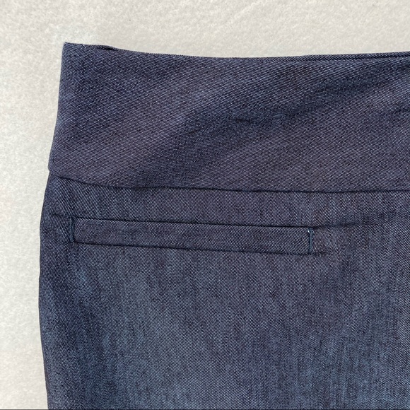 Merona Denim Side Zip Pencil Skirt - Picture 3 of 9